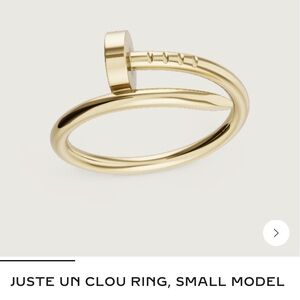 Cartier Juste Un Clou Ring - Small Model